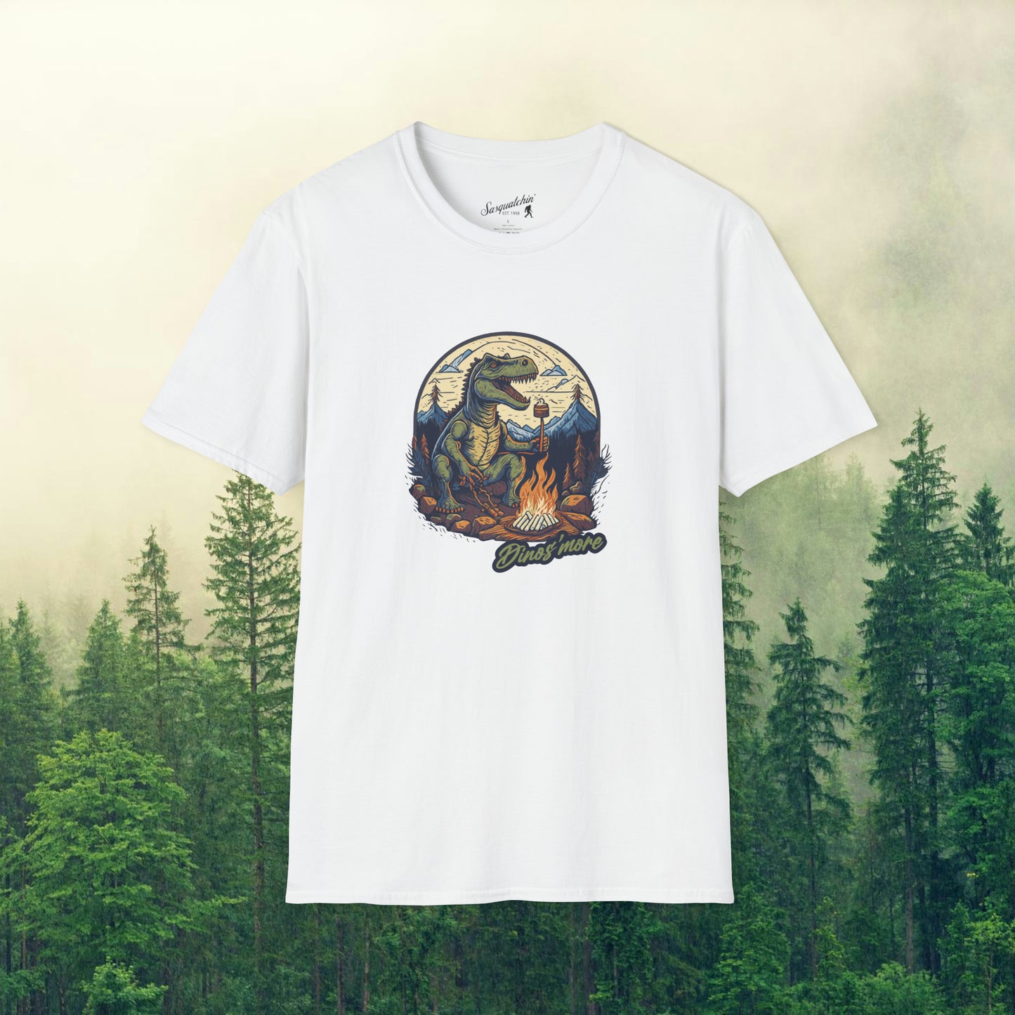 Jurassic Campfire : Sasquatchin' Adventure Tee