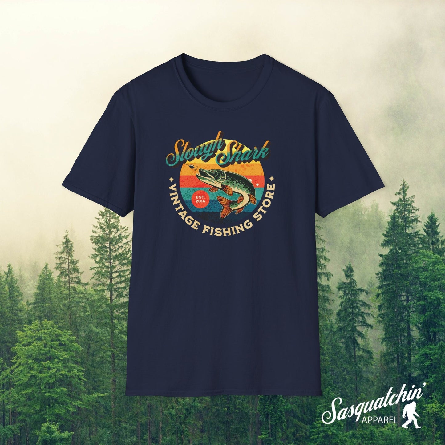 Slough Shark Pike Fishing Shirt