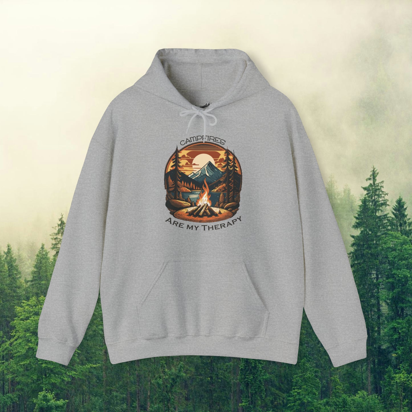 Campfire Therapy: Sasquatchin' Adventure Hoodie