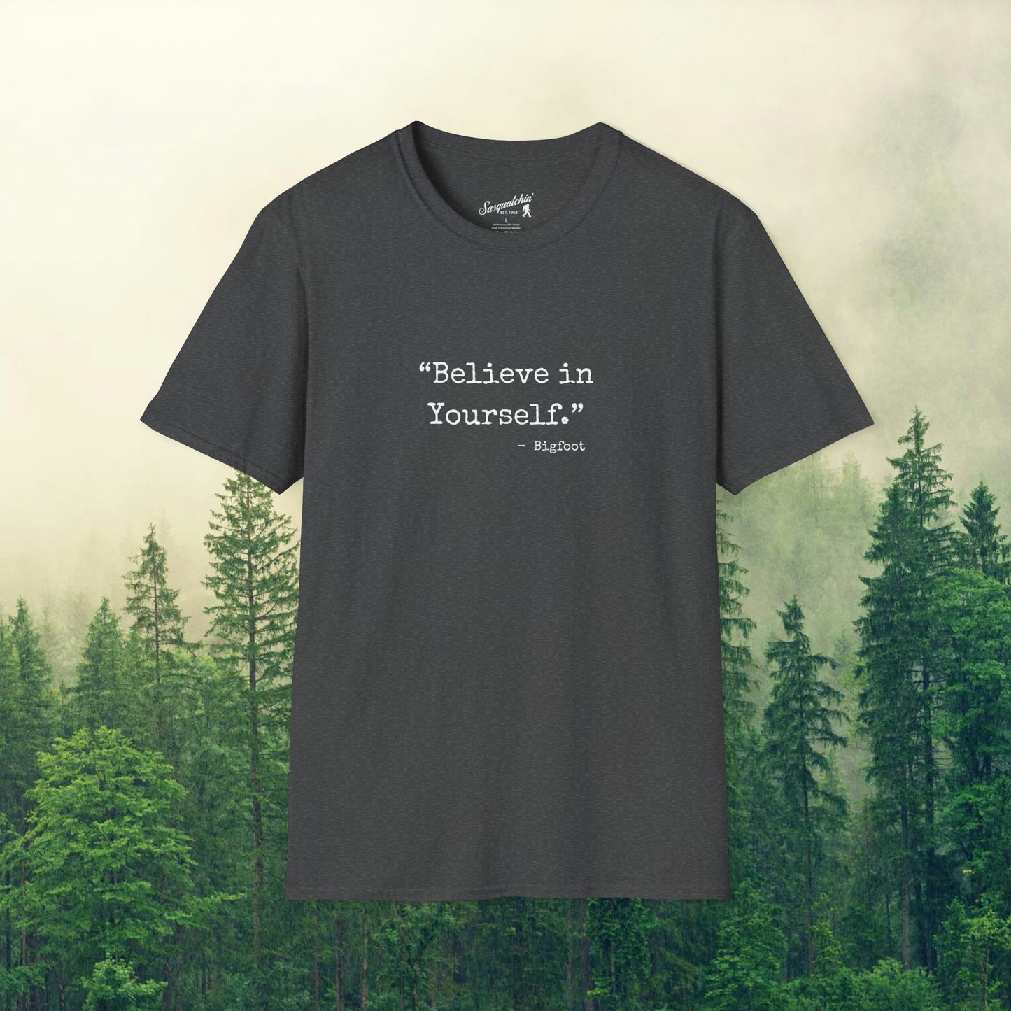 Bigfoot's Wisdom: Sasquatchin' Adventure Tee