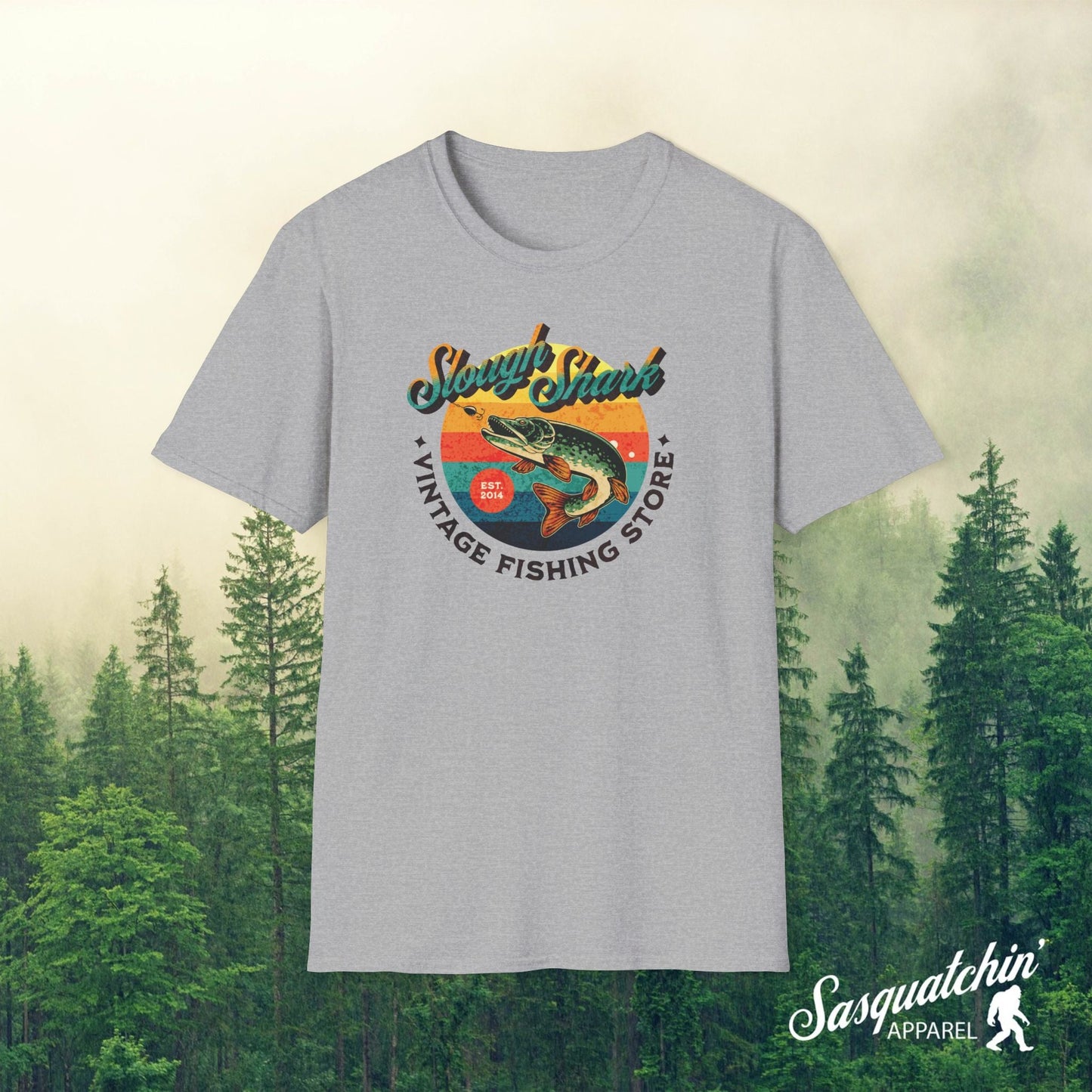 Slough Shark Pike Fishing Shirt