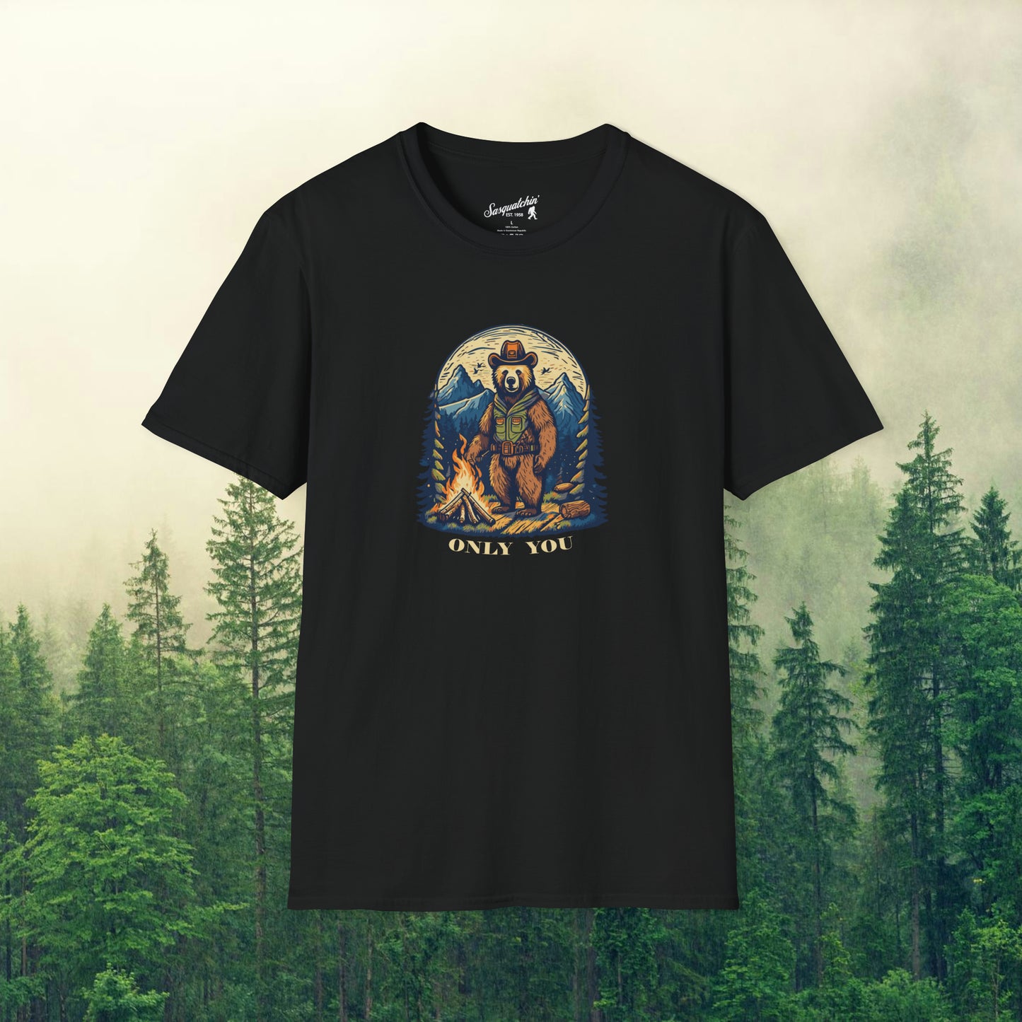 Smokey's Fire Safety: Sasquatchin' Adventure Tee