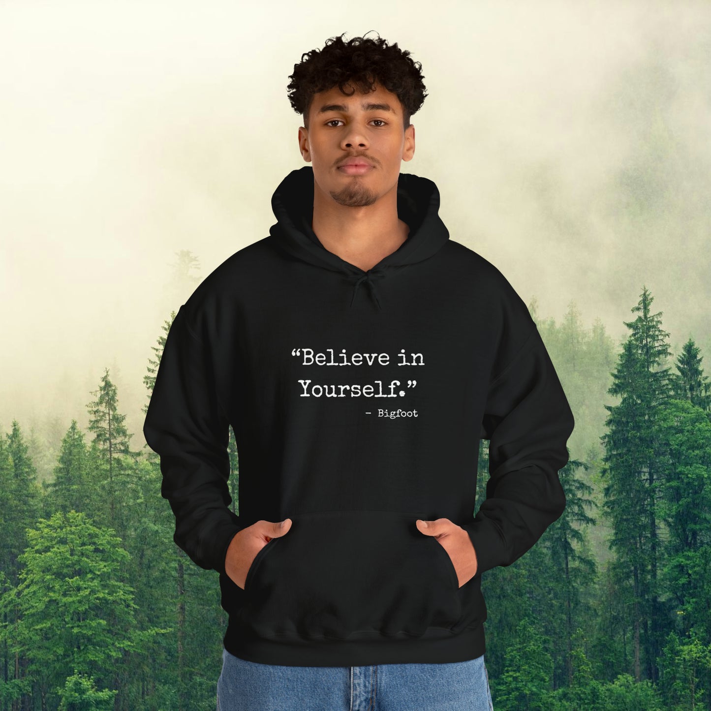 Bigfoot Wisdom: Sasquatchin' Adventure Hoodie