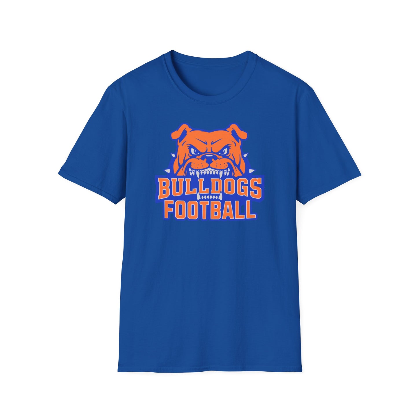 Bulldogs Football T‑Shirt — Fierce Mascot Game Day Tee