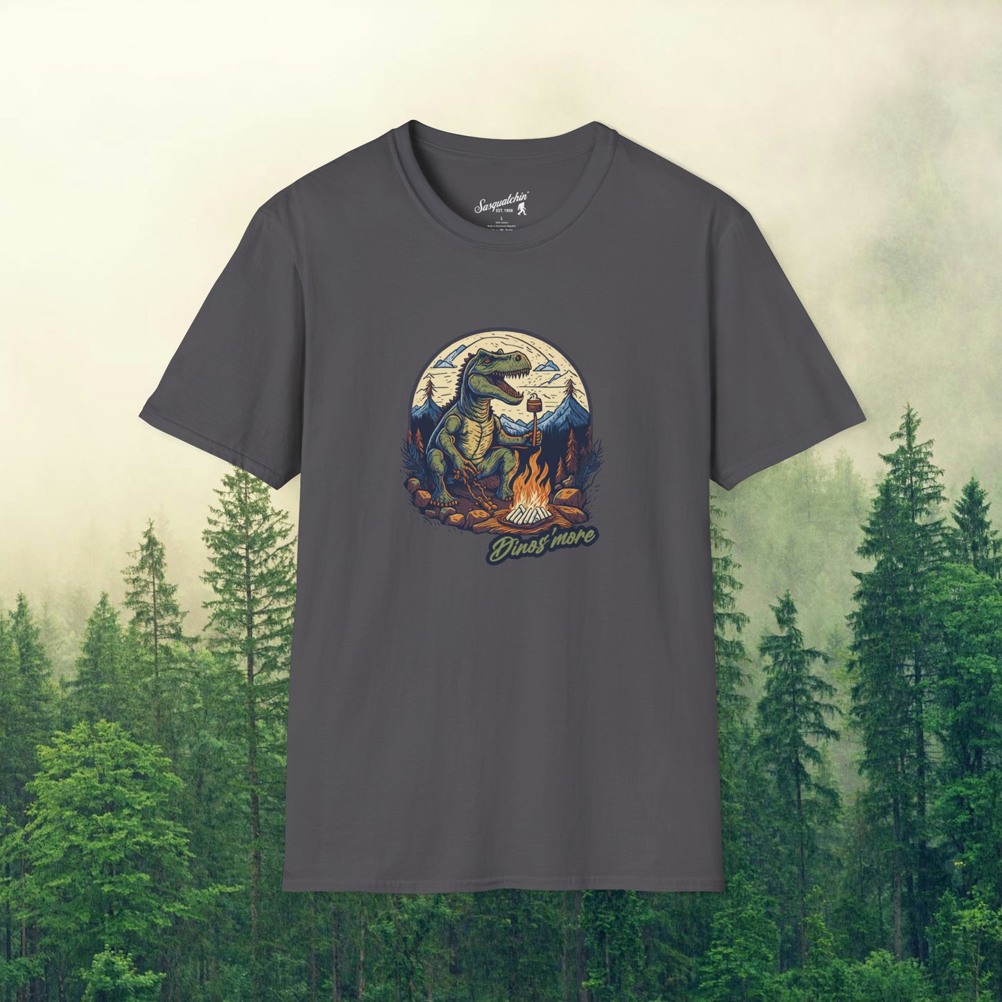 Jurassic Campfire : Sasquatchin' Adventure Tee