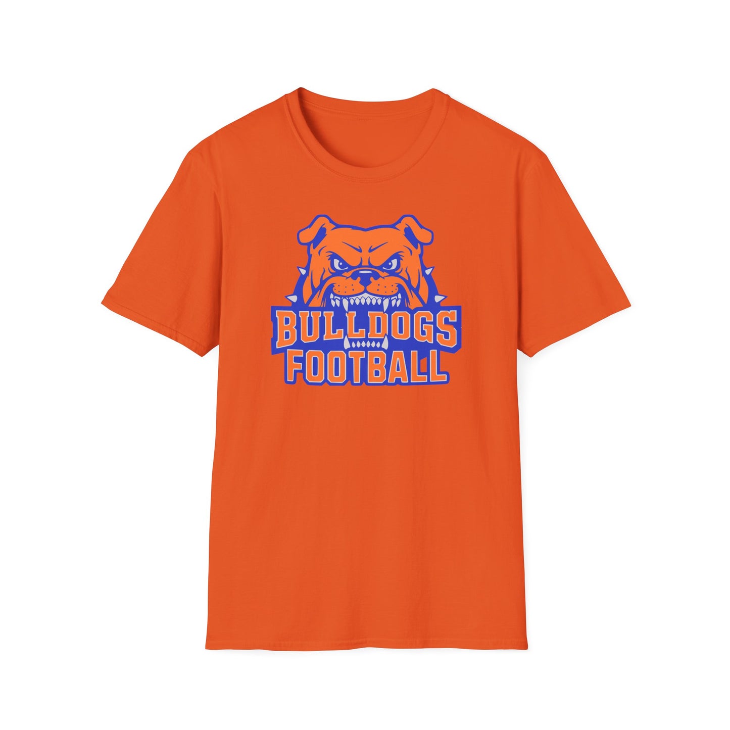 Bulldogs Football T‑Shirt — Fierce Mascot Game Day Tee