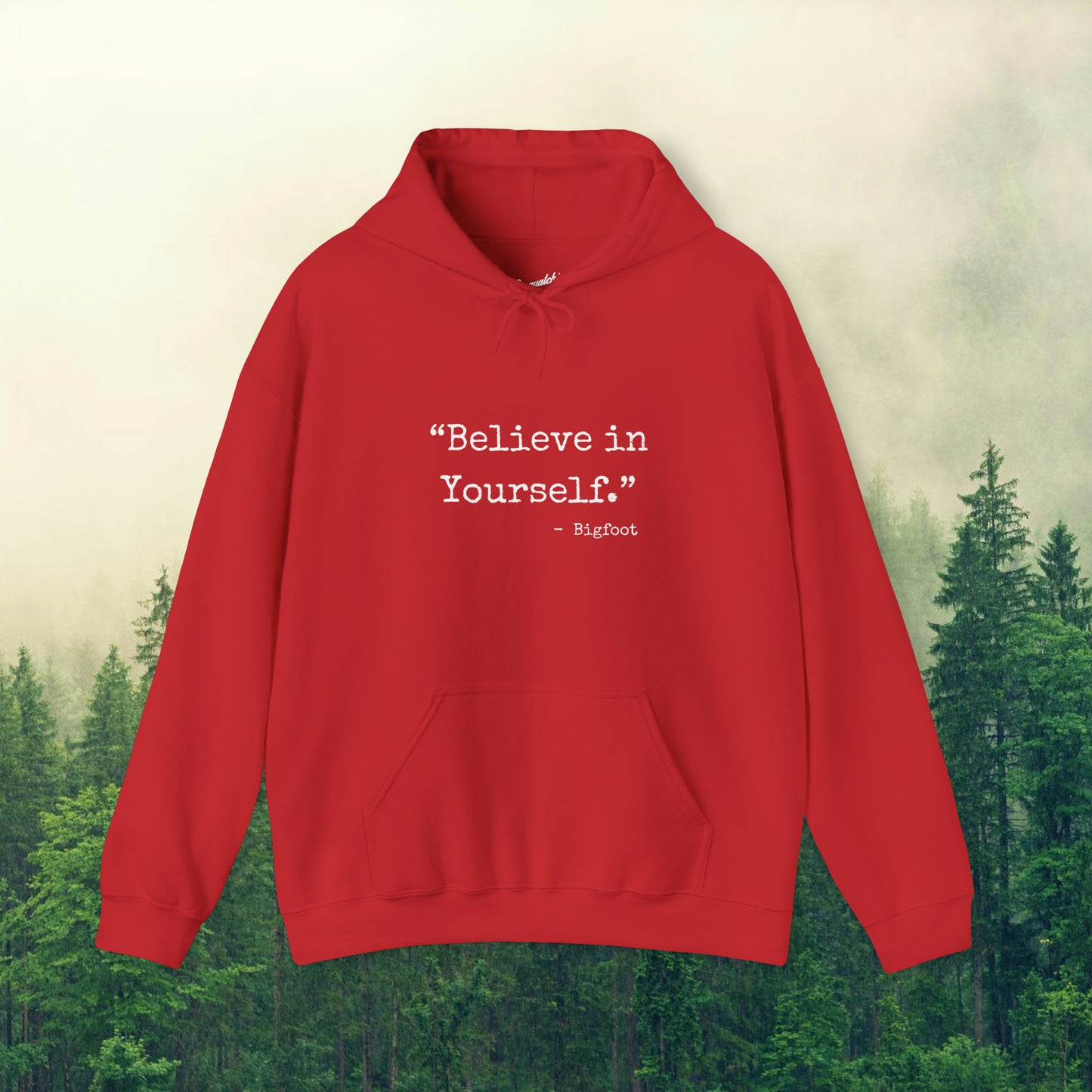 Bigfoot Wisdom: Sasquatchin' Adventure Hoodie