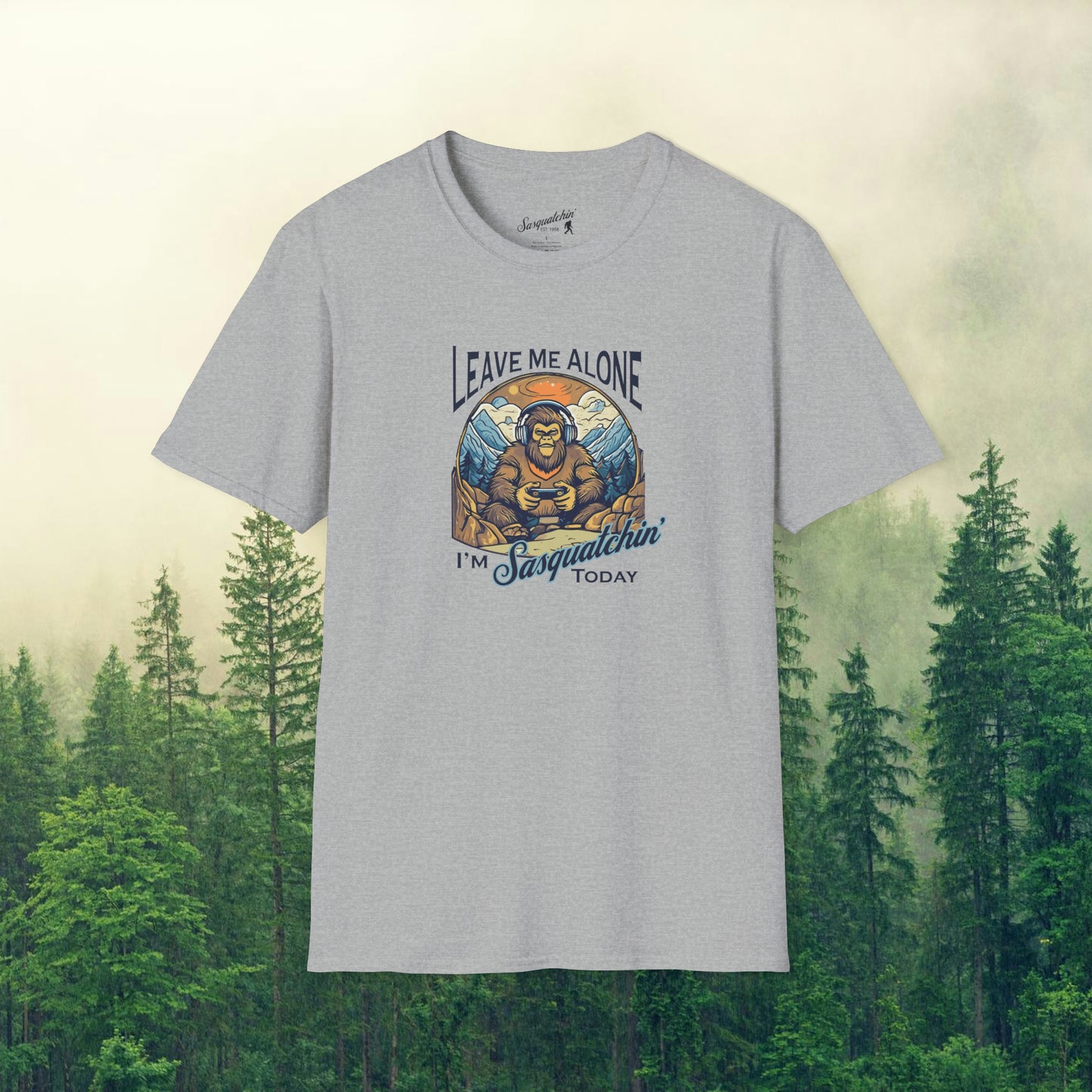 Bigfoot Gamer Vibes: Sasquatchin' Adventure Tee