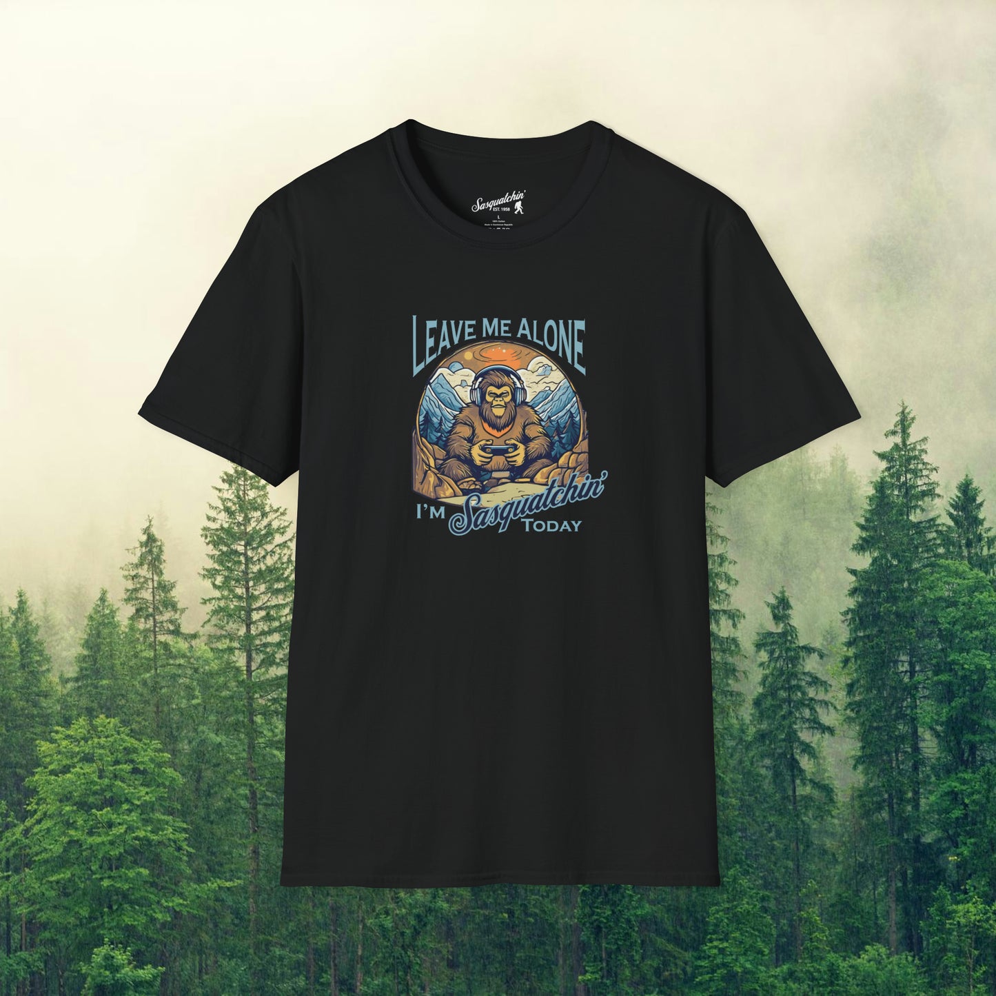 Bigfoot Gamer Vibes: Sasquatchin' Adventure Tee