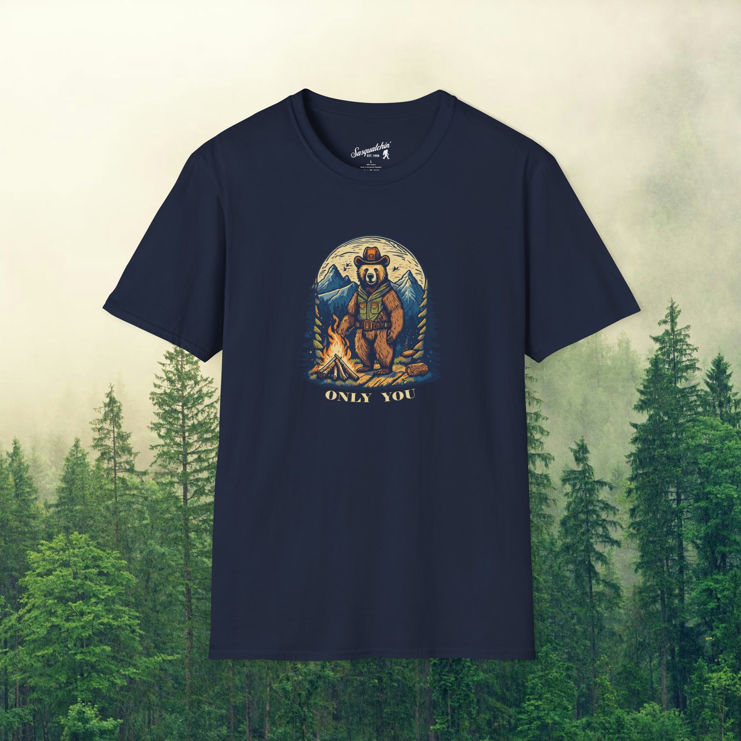 Smokey's Fire Safety: Sasquatchin' Adventure Tee