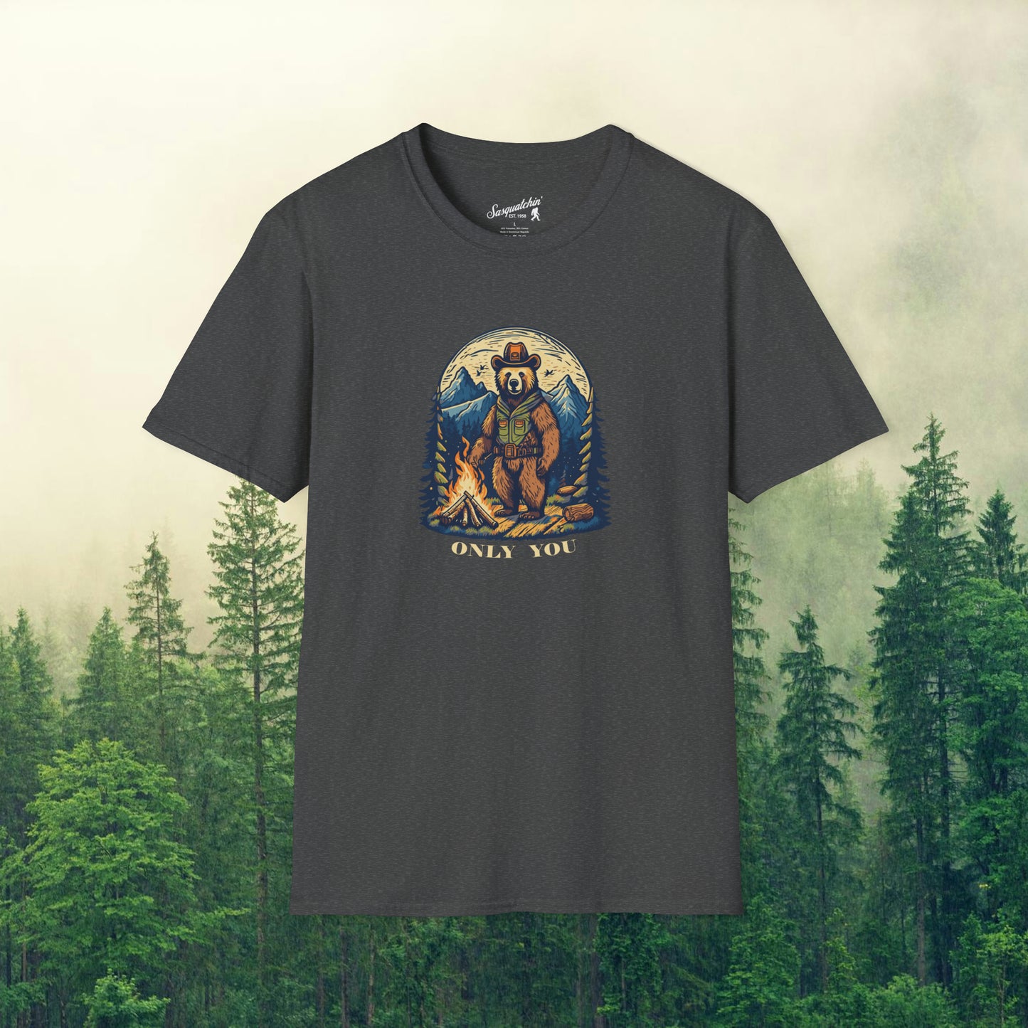 Smokey's Fire Safety: Sasquatchin' Adventure Tee