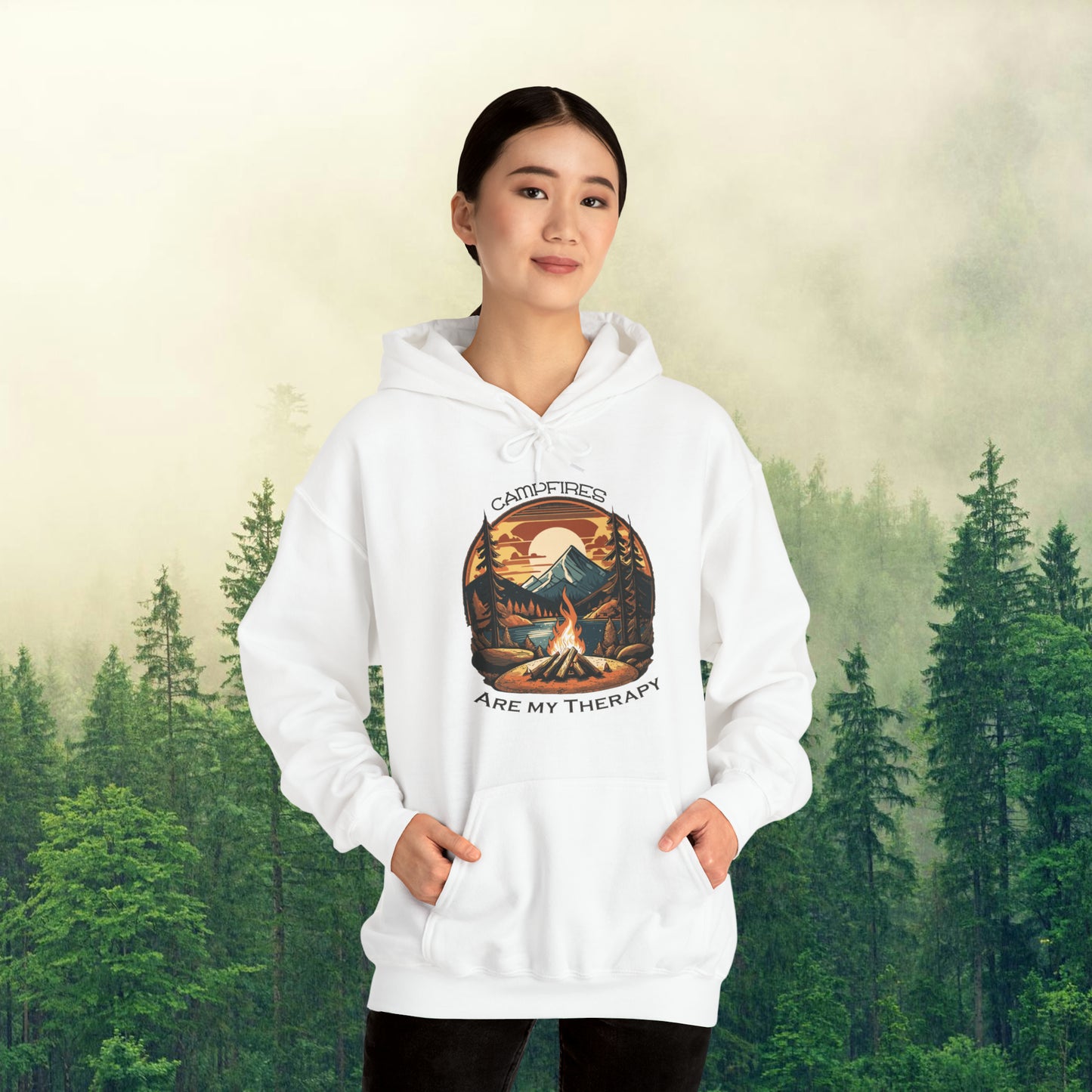 Campfire Therapy: Sasquatchin' Adventure Hoodie