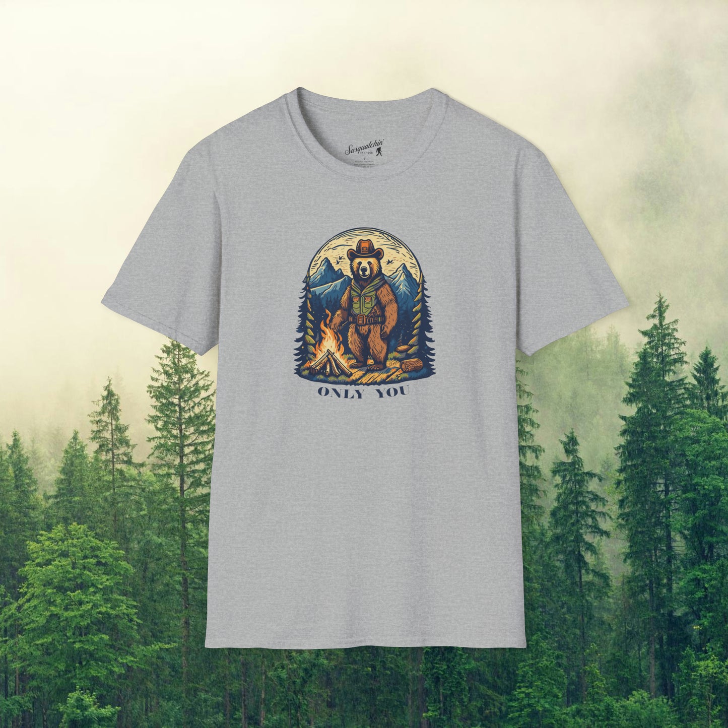 Smokey's Fire Safety: Sasquatchin' Adventure Tee