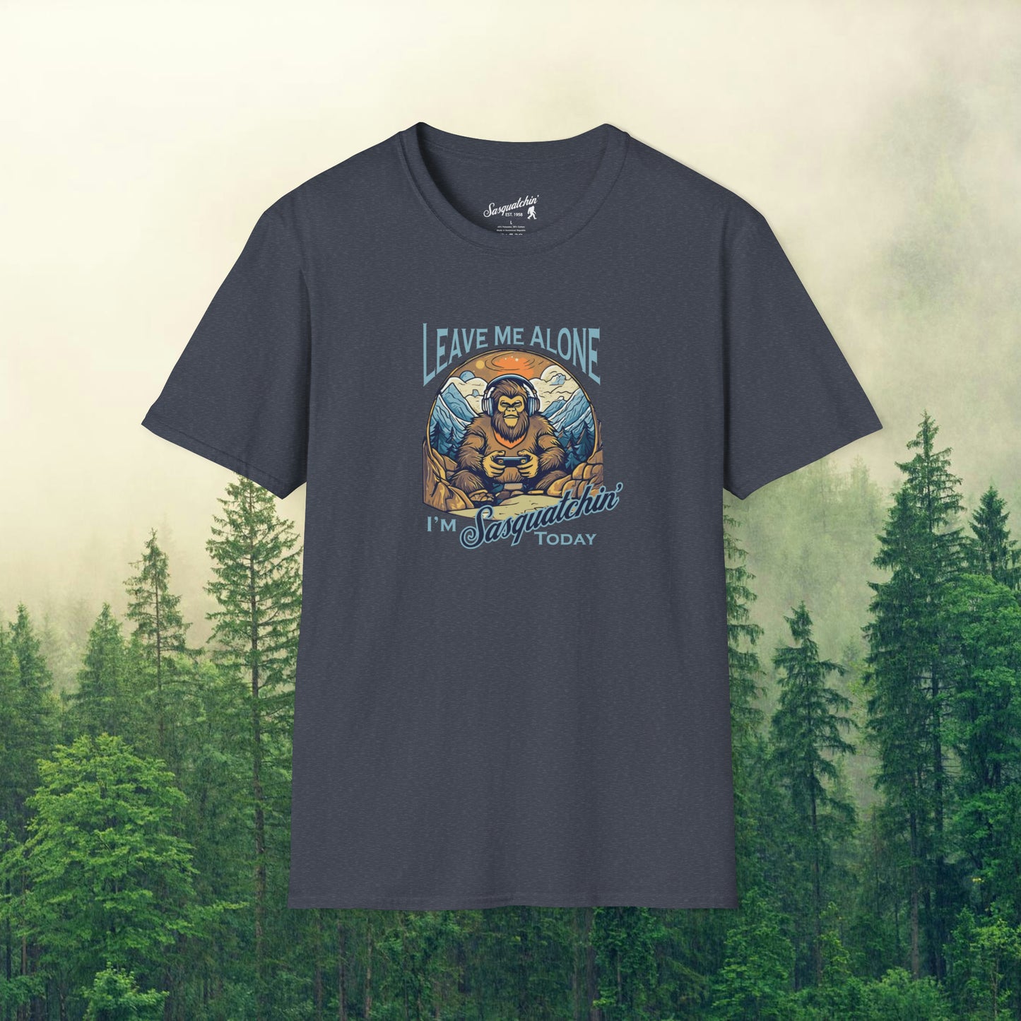 Bigfoot Gamer Vibes: Sasquatchin' Adventure Tee