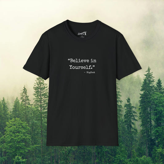 Bigfoot's Wisdom: Sasquatchin' Adventure Tee