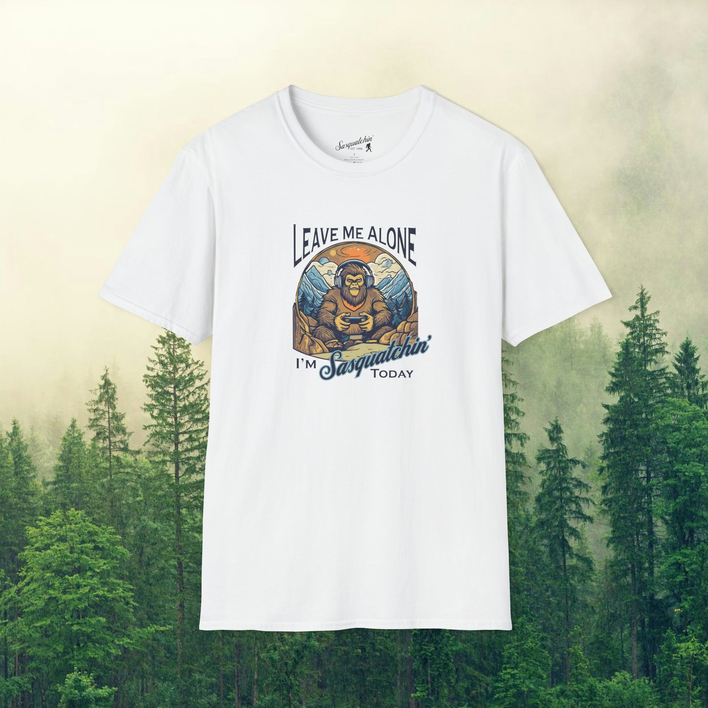 Bigfoot Gamer Vibes: Sasquatchin' Adventure Tee