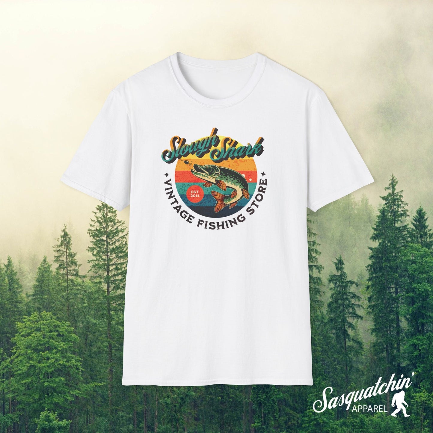 Slough Shark Pike Fishing Shirt