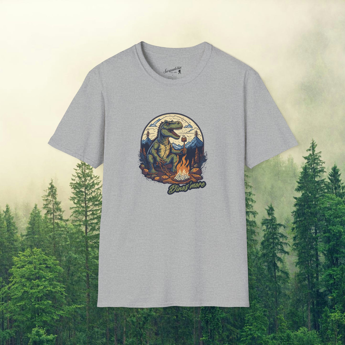 Jurassic Campfire : Sasquatchin' Adventure Tee