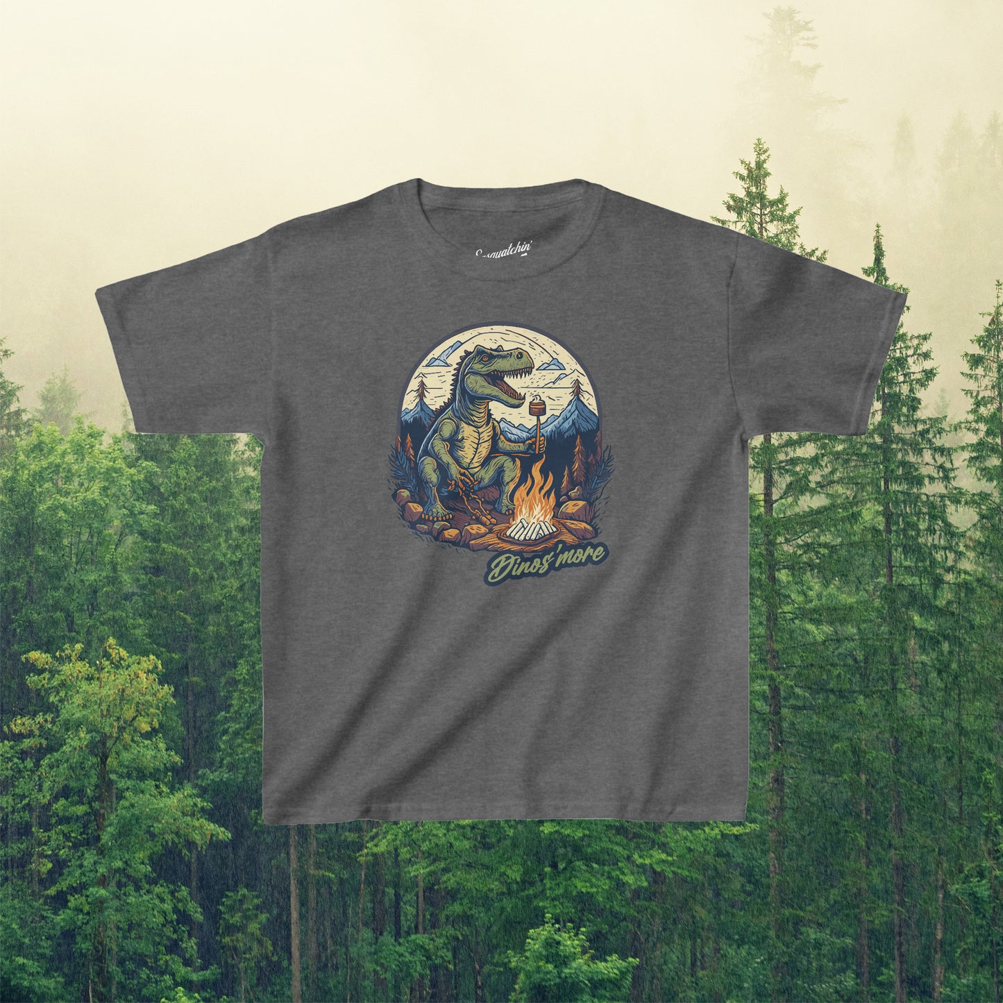 Jurassic Campfire: Sasquatchin' Adventure Youth Tee