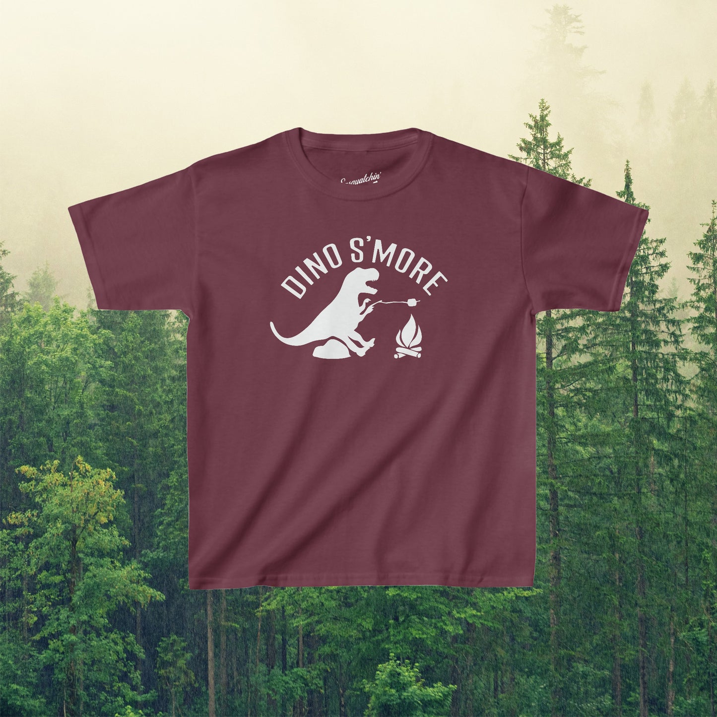 Dinosmore: Sasquatchin' Adventure Youth Tee