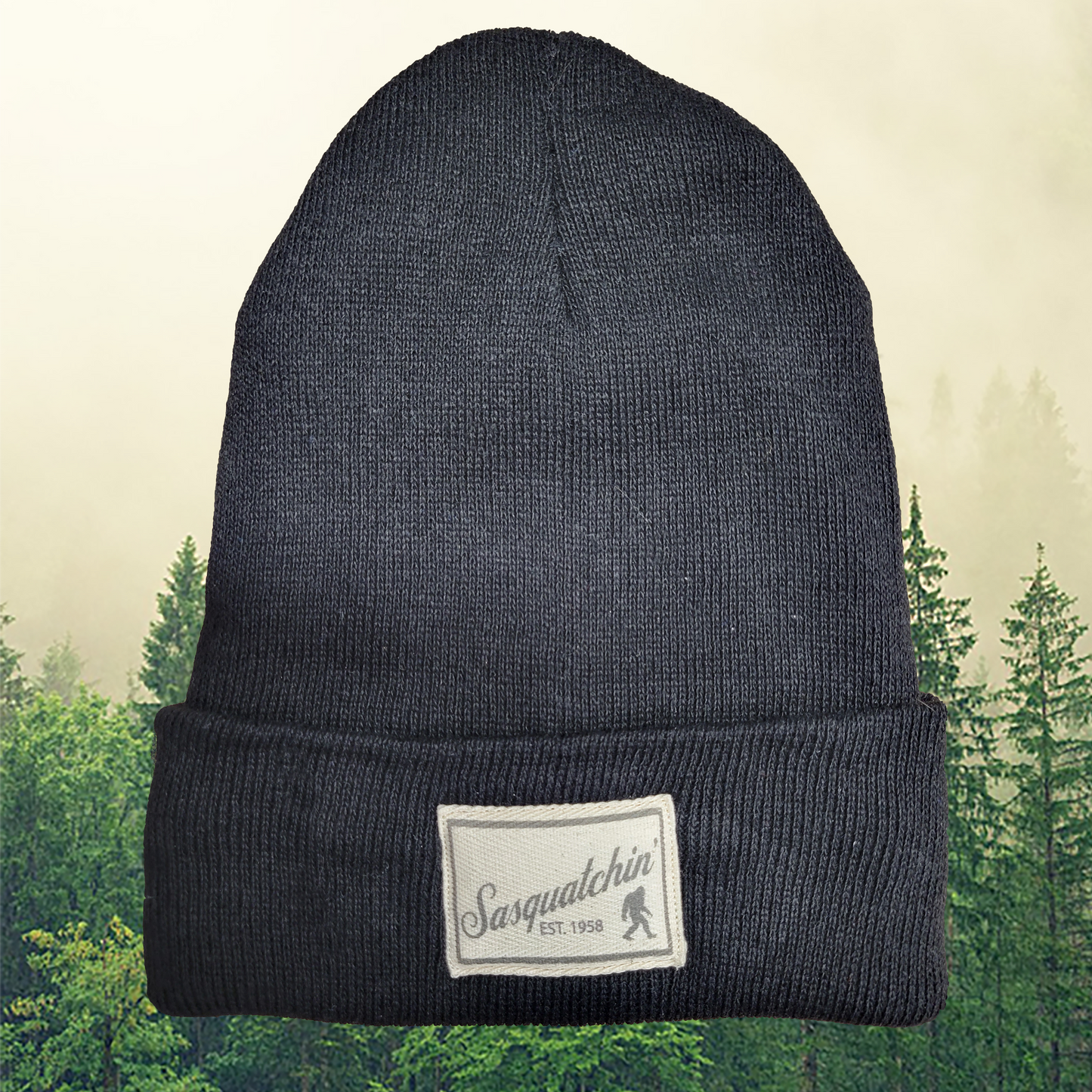 Sasquatchin' Beanie - Fleece Lined Adult Knit Hat