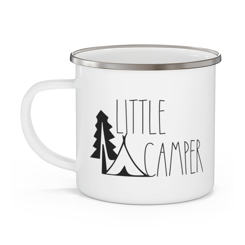 Little Camper Mug: The 12oz  Stainless Steel Enamel Mug